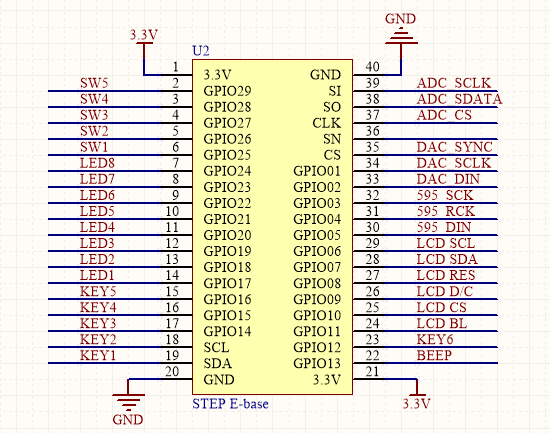 图14.STEP模块电路连接